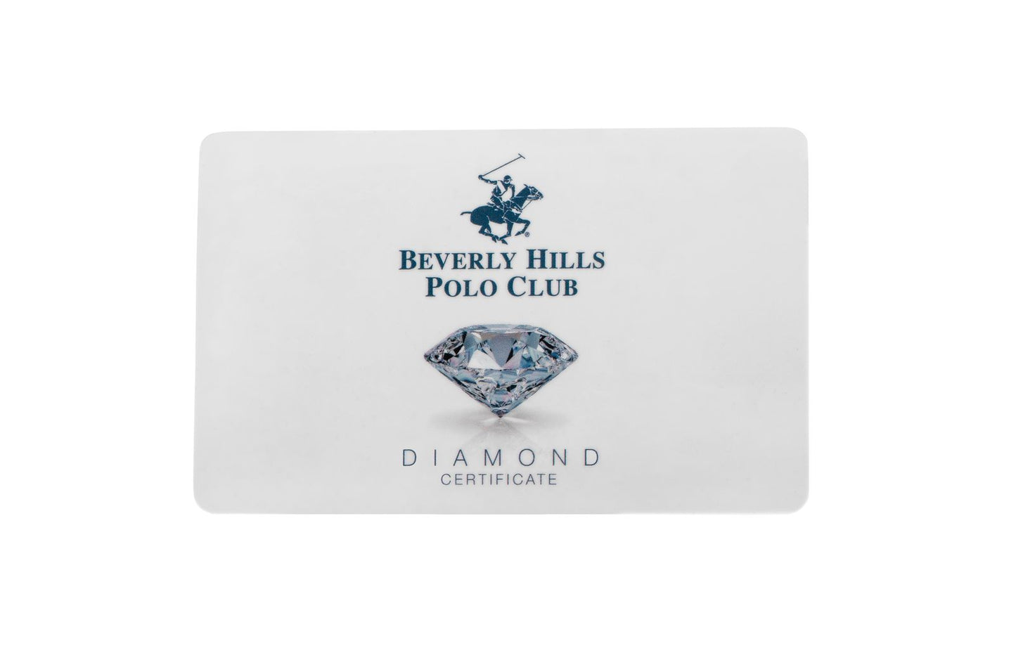 Beverly Hills Polo Club Blue Dial Silver Diamond Watch – BP3568X.390