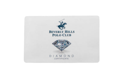 Beverly Hills Polo Club Blue Dial Silver Diamond Watch – BP3568X.390